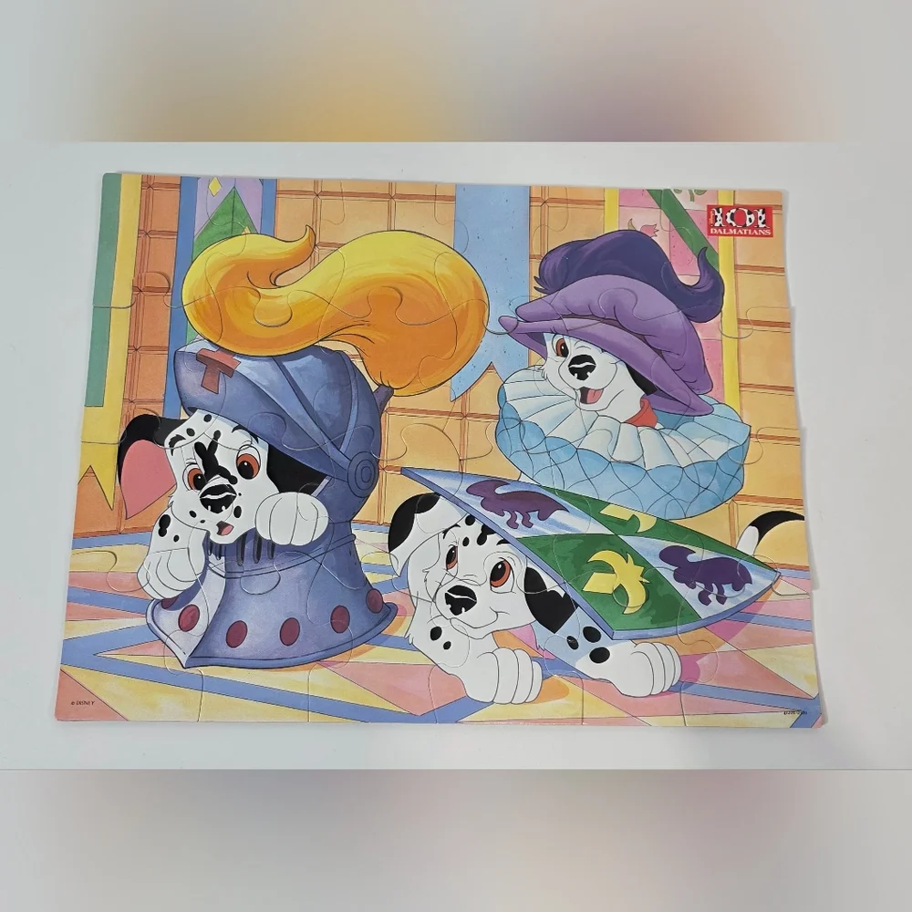 💙Vintage Mattel 1996 Disney 101 Dalmatians 24 Piece Puzzle